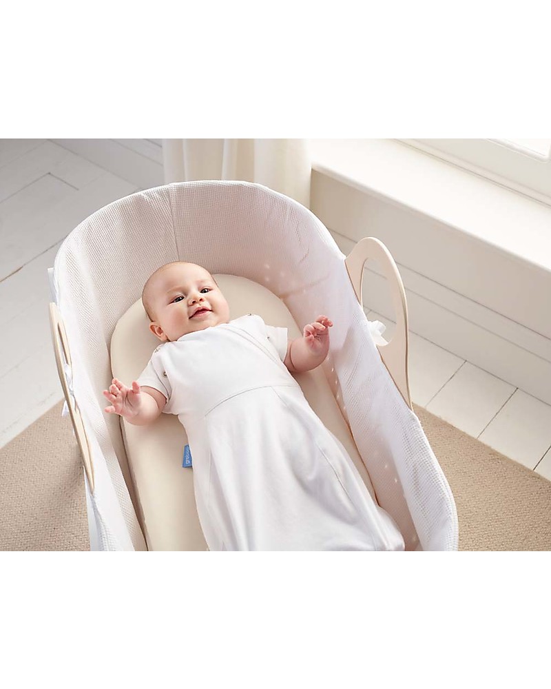 moba moses basket dove